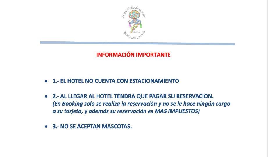Hotel Valle De Oaxaca Dış mekan fotoğraf